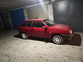 1989 Lada (ВАЗ) 2108, красный, 450000 рублей, вид 2