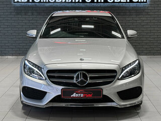 2017 Mercedes-Benz C-Класс 180 9G-TRONIC IV (W205), серебристый, 2157000 рублей, вид 3