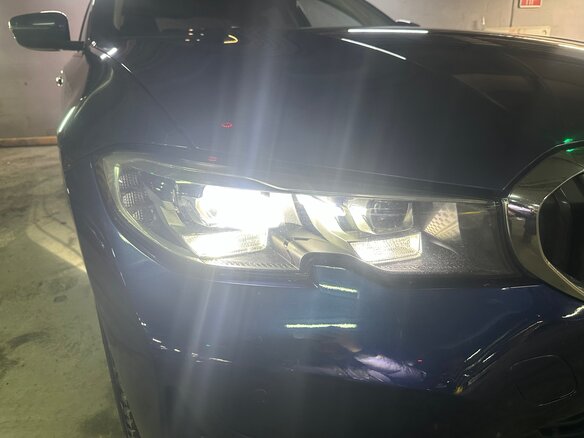 2019 BMW 3 серии 318d VII (G2x), синий, 3087000 рублей - вид 19