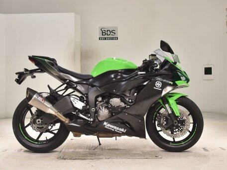 2019 Kawasaki ZX-6 Ninja, зелёный, 925000 рублей, вид 2