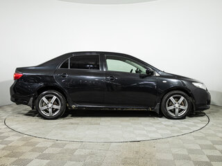 2008 Toyota Corolla X (E140, E150), чёрный, 619585 рублей, вид 4
