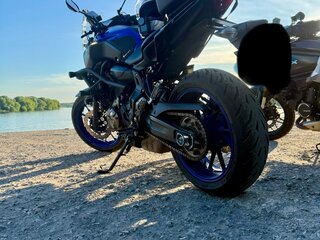 2017 Yamaha MT-07 (FZ-07), синий, 739000 рублей, вид 3