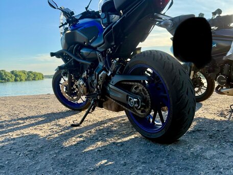 2017 Yamaha MT-07 (FZ-07), синий, 740000 рублей, вид 3