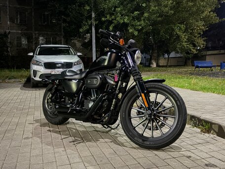 2015 Harley-Davidson Sportster 883, чёрный, 565000 рублей, вид 2