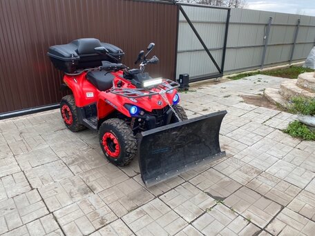 2023 Motoland ATV 200 MAX, красный, 165000 рублей, вид 1