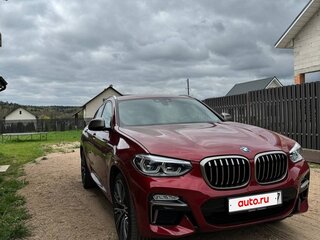 2019 BMW X4 M40d II (G02), красный, 6100000 рублей, вид 5