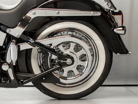 2006 Harley-Davidson Softail Deluxe, серебристый, 873952 рублей - вид 17
