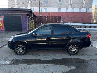 2013 Lada (ВАЗ) Granta I, синий, 505000 рублей, вид 4