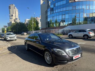 2015 Mercedes-Benz S-Класс 350 CDI BlueTEC Long 7G-TRONIC VI (W222, C217), чёрный, 2700000 рублей, вид 1