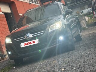 2009 Volkswagen Tiguan I, чёрный, 850000 рублей, вид 1