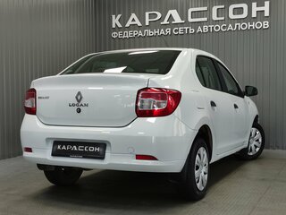 2018 Renault Logan II Рестайлинг, белый, 560000 рублей, вид 2