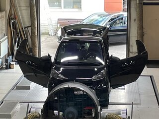 2009 Smart Fortwo II, чёрный, 1299999 рублей, вид 3