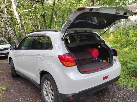 2012 Mitsubishi ASX I, белый, 1200000 рублей, вид 3