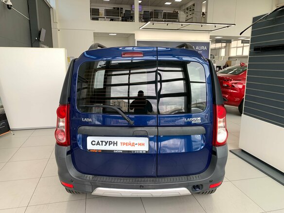 2018 Lada (ВАЗ) Largus Cross I, синий, 650000 рублей - вид 5