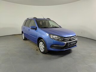 2019 Lada (ВАЗ) Granta I Рестайлинг, синий, 610000 рублей, вид 3