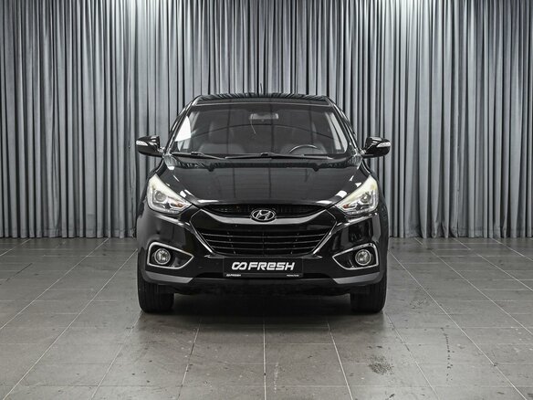 2013 Hyundai ix35 I Рестайлинг, чёрный - вид 2