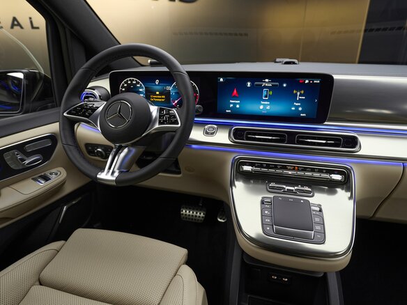2026 Mercedes-Benz V-Класс 300 d экстра длинный III (W447) Рестайлинг 2, чёрный - вид 23