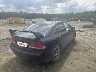 2007 Honda Civic VIII, чёрный, 340000 рублей, вид 3