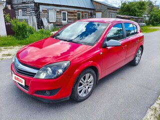 2008 Opel Astra H Рестайлинг, красный, 530000 рублей, вид 1