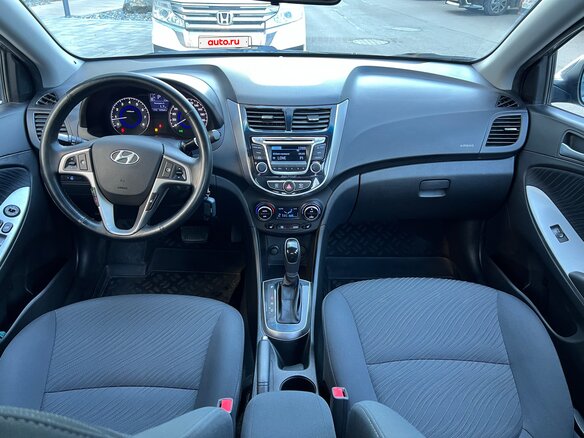 2014 Hyundai Solaris I Рестайлинг, серый, 1060000 рублей - вид 9