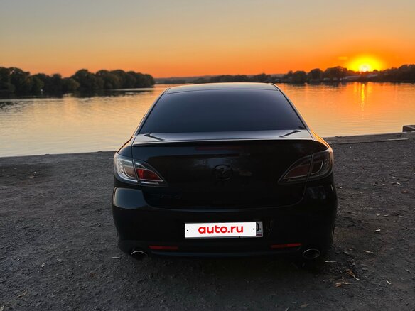 2008 Mazda 6 II (GH), чёрный, 1150000 рублей - вид 8
