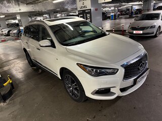 2018 Infiniti QX60 I Рестайлинг, белый, 2600000 рублей, вид 5