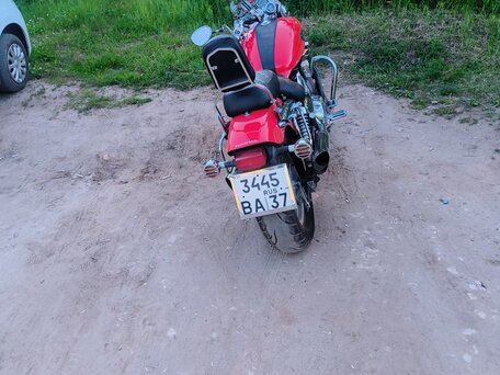 1993 Honda VF 750, красный, 380000 рублей, вид 5