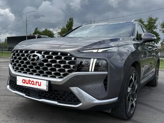 2020 Hyundai Santa Fe IV Рестайлинг, серый, 3850000 рублей, вид 4