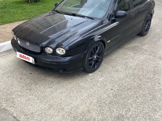 2006 Jaguar X-Type I, чёрный, 650000 рублей, вид 1