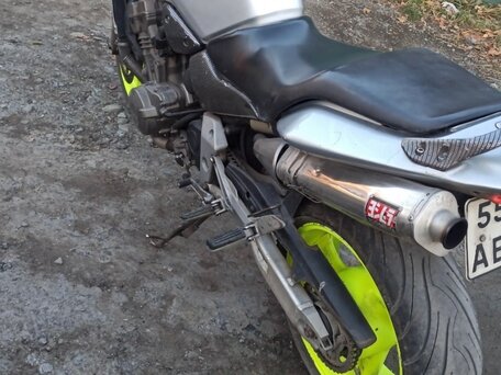 2002 Honda CB 900F Hornet, серебристый, 375000 рублей, вид 4