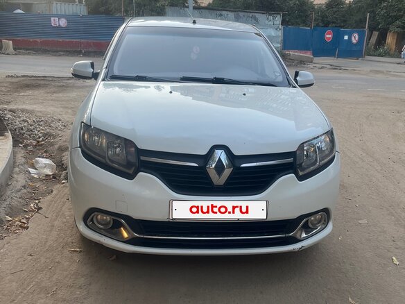 2017 Renault Logan II, белый, 600000 рублей