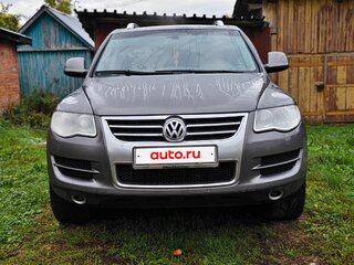 2008 Volkswagen Touareg I Рестайлинг, серый, 1200000 рублей, вид 2