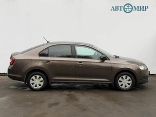 2018 Skoda Rapid I Рестайлинг, коричневый, 870000 рублей, вид 4