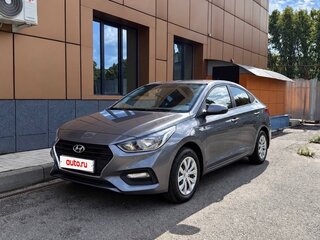 2019 Hyundai Solaris II, серый, 1400000 рублей, вид 1