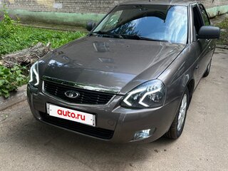 2013 Lada (ВАЗ) Priora I, коричневый, 350000 рублей, вид 2