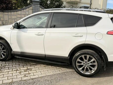 2018 Toyota RAV4 IV (XA40) Рестайлинг, белый, вид 5
