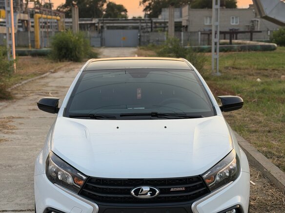 2021 Lada (ВАЗ) Vesta Sport I, белый - вид 4
