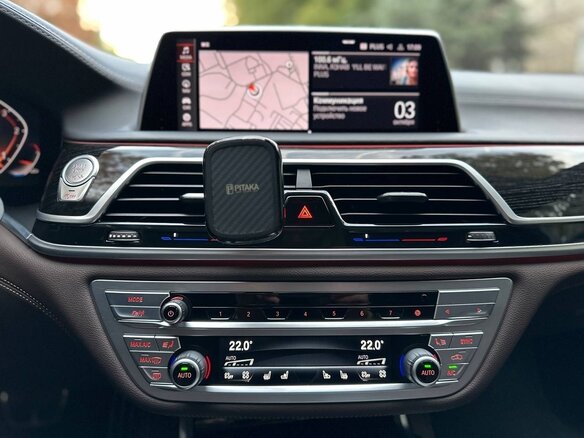 2020 BMW 7 серии 730d xDrive VI (G11/G12) Рестайлинг, чёрный, 8500000 рублей - вид 25
