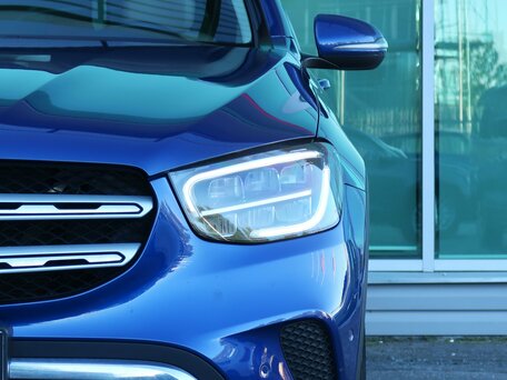 2019 Mercedes-Benz GLC 200 I (X253) Рестайлинг, синий, 4049000 рублей, вид 4