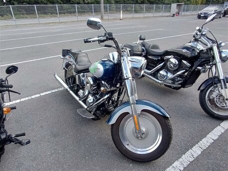 2000 Harley-Davidson Fat Boy, синий, 649000 рублей, вид 1