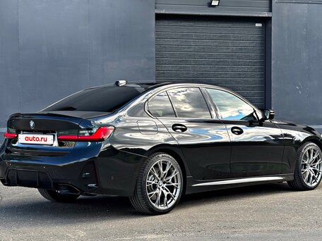 2022 BMW 3 серии 320d xDrive VII (G2x) Рестайлинг, чёрный, 4690000 рублей, вид 5