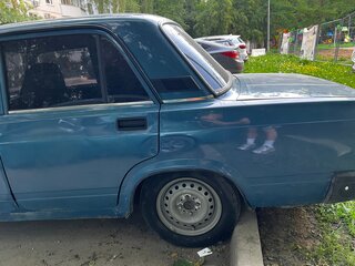 2007 Lada (ВАЗ) 2107, синий, 120000 рублей, вид 4