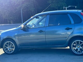 2014 Lada (ВАЗ) Kalina II, синий, 550000 рублей, вид 4