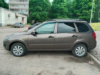 2015 Lada (ВАЗ) Kalina II, серый, 510000 рублей, вид 4