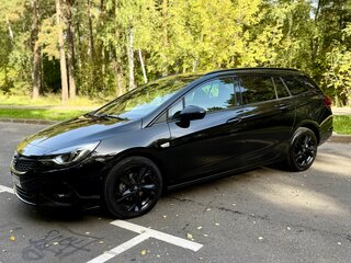 2021 Opel Astra K Рестайлинг, чёрный, 1750000 рублей, вид 2