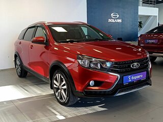 2021 Lada (ВАЗ) Vesta SW Cross I, красный, 1025000 рублей, вид 3