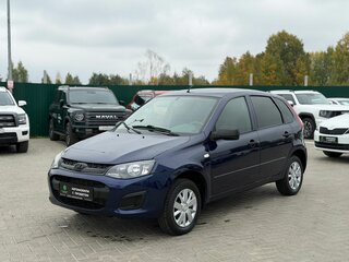 2013 Lada (ВАЗ) Kalina II, синий, 420000 рублей, вид 1