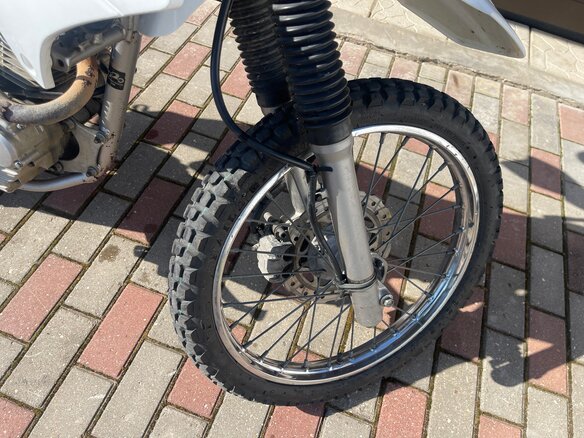 2010 Kawasaki KLX 125, белый, 300000 рублей - вид 9