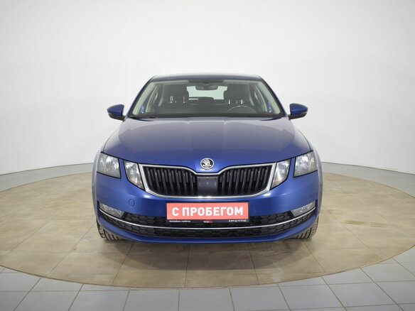 2020 Skoda Octavia III (A7) Рестайлинг, синий - вид 1
