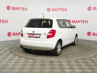 2012 Skoda Fabia II Рестайлинг, белый, 649000 рублей, вид 5